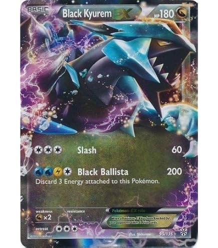 Amazon.co.jp: Pokemon - Black Kyurem-EX (101/149) - BW